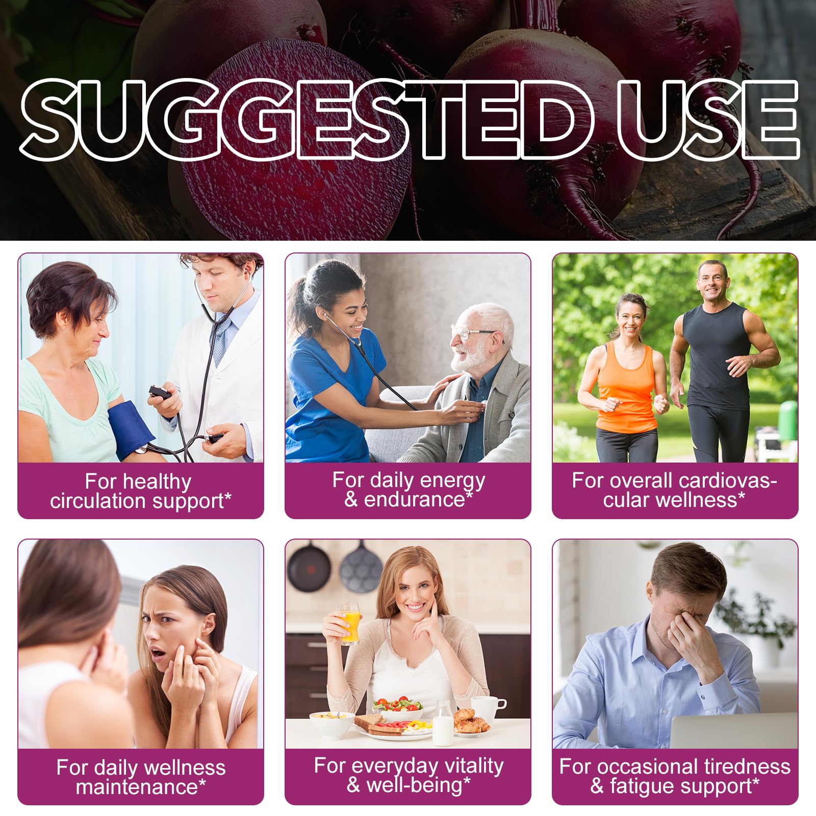 PFDGRVI Beet Root Gummies glass bottle on a kitchen counter for quick energy