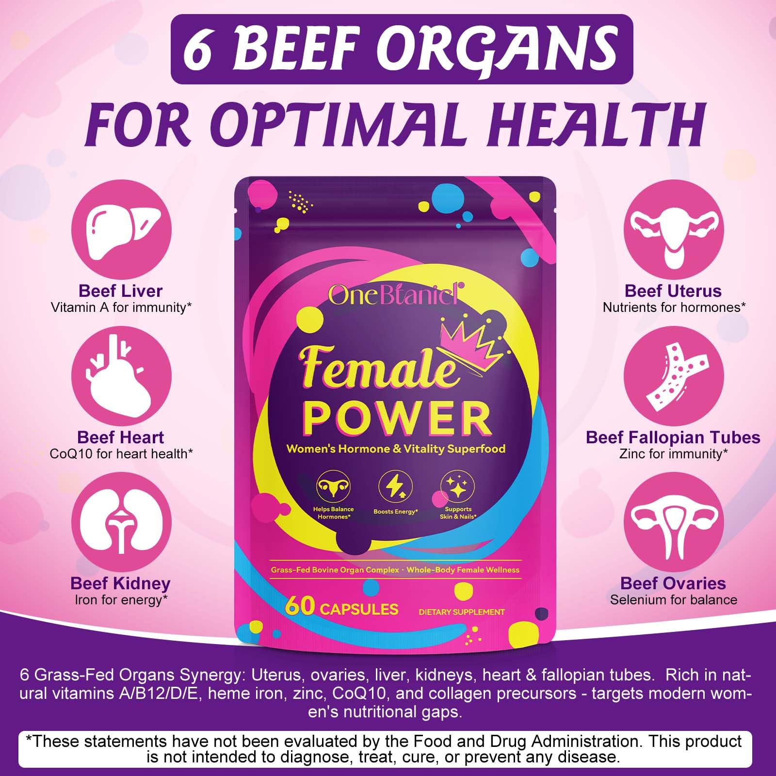 PFDGRVI iron-rich liver supplement supporting daily vitality.