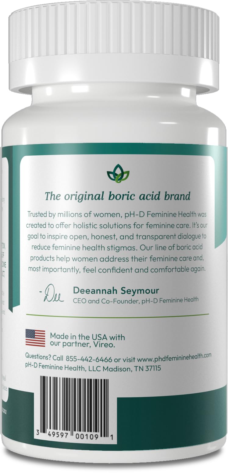 PH-D wellness hero image suggests holistic vaginal health awareness.