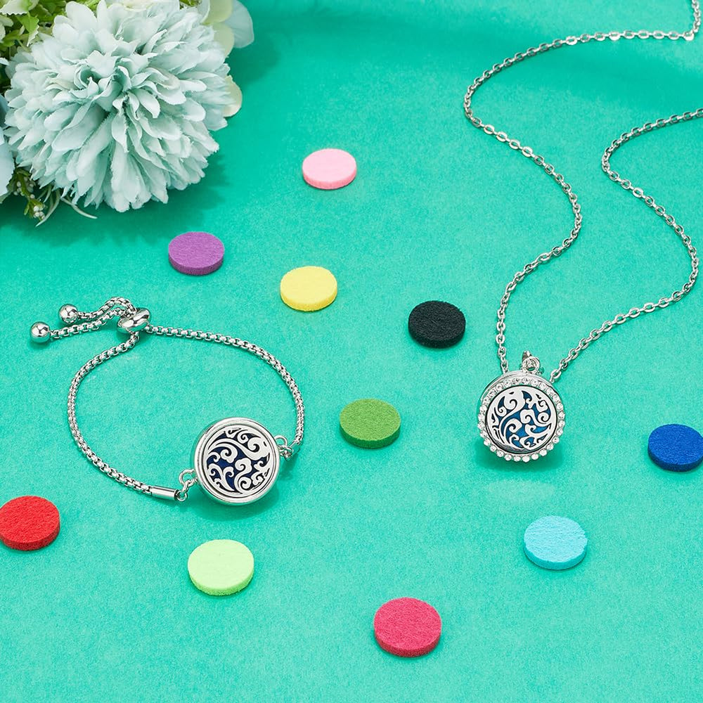 PH PandaHall cloud-design diffuser locket adds stylish aromatherapy accessoire