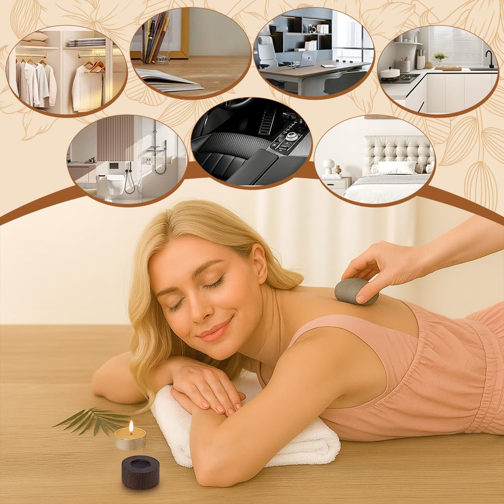 PH PandaHall diffuser in use for portable aromatherapy during yoga