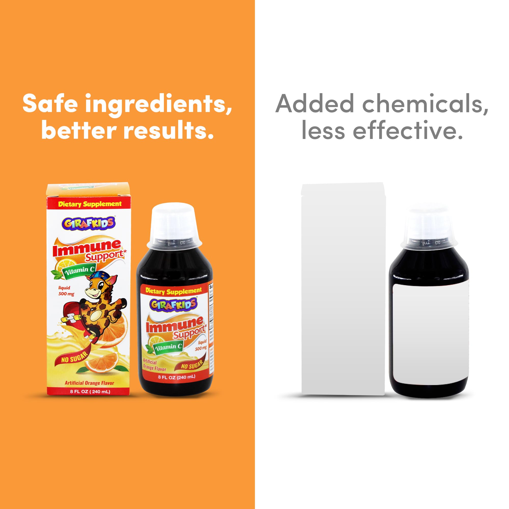 PHARMADEL GirafKids smooth liquid texture eases swallowing