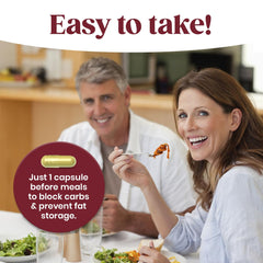 Capsules on a clean surface showcase easy, stimulant-free weight management support.
