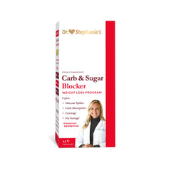 Pharmaganics Dr. Stephanie's Mealtime Blocker three-pack ready for meals