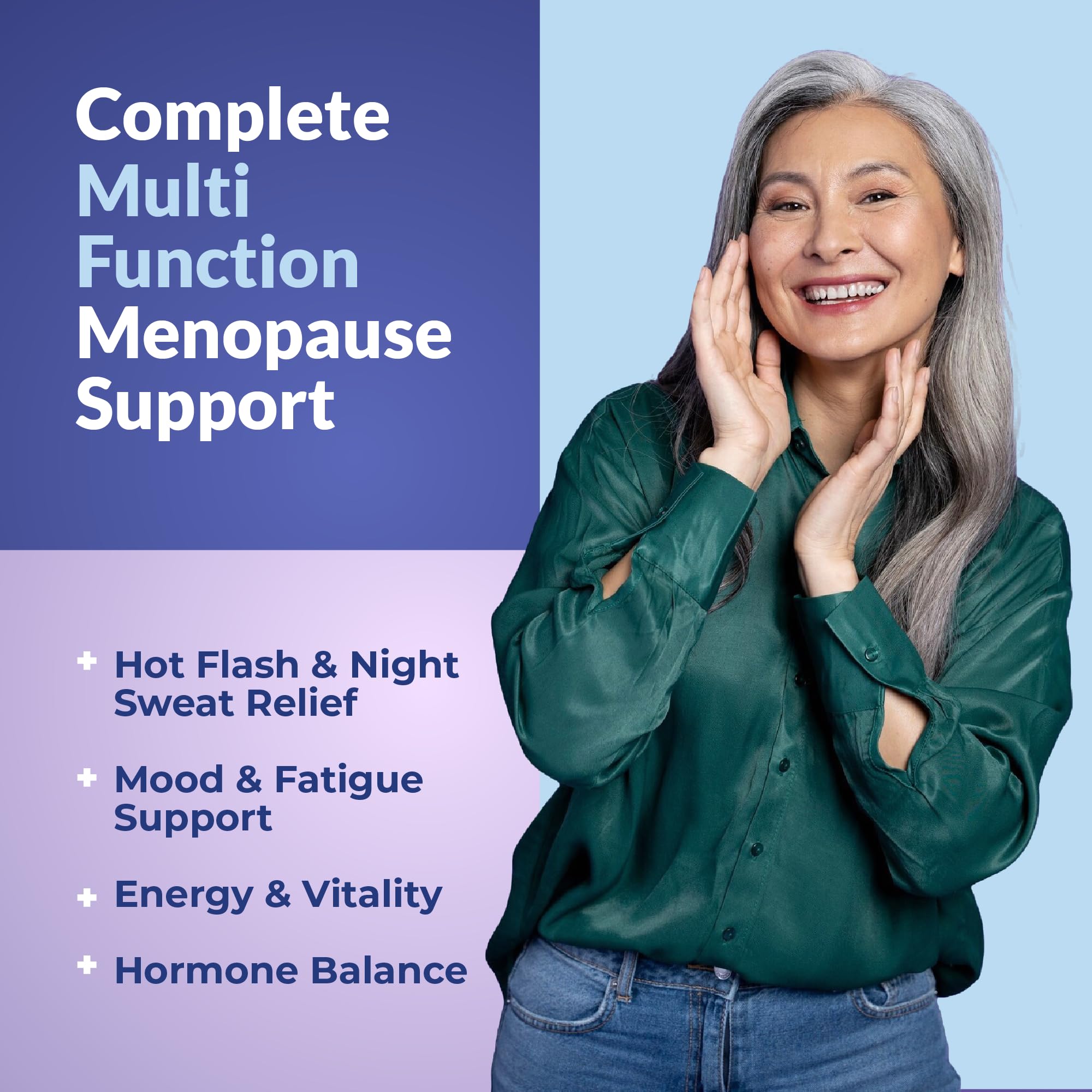 PharmaSupps Black Cohosh and Chasteberry blend on label highlighting hormonal balance.