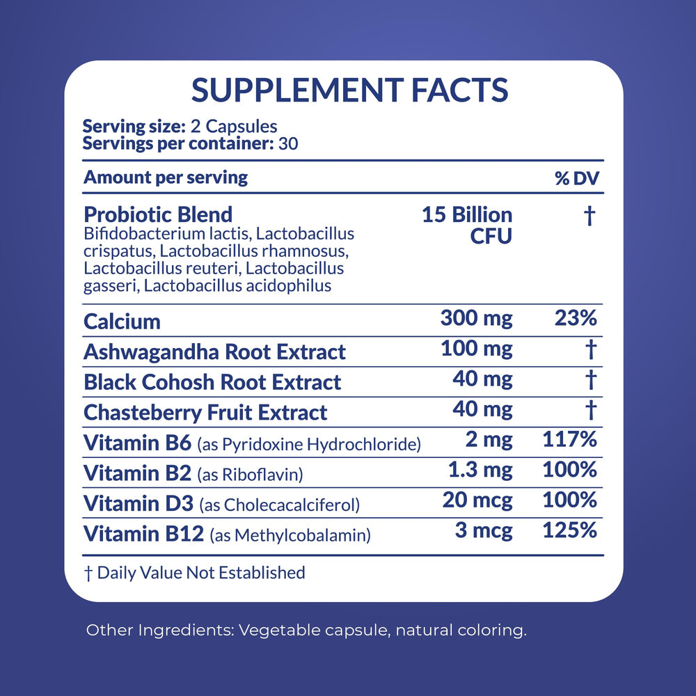 PharmaSupps daily two-capsule dose shown for convenient routine.