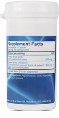 Pharmax Alli-Cinn capsules close-up highlighting convenient daily use.