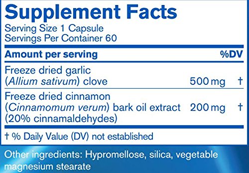 Pharmax Alli-Cinn pour scene with capsules ready to take.