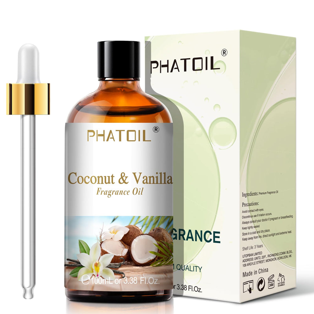 Aromatherapy diffuser setup using PHATOIL oil for a soothing home ambiance.