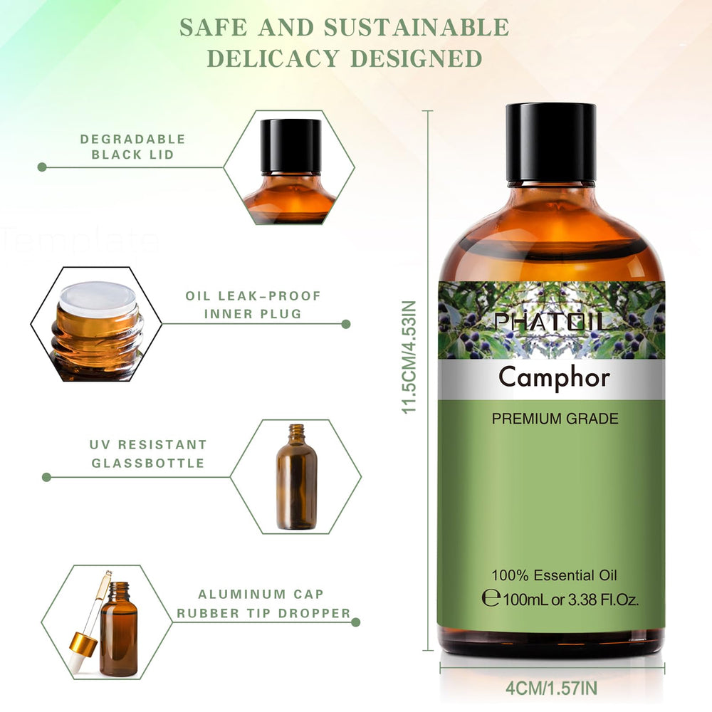PHATOIL camphor essential oil gift-ready packaging