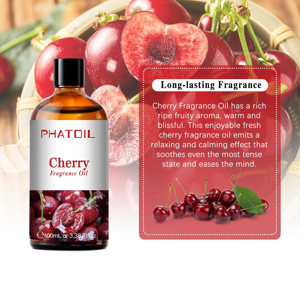 PHATOIL cherry fragrance oil in gift box suitable for gifting.