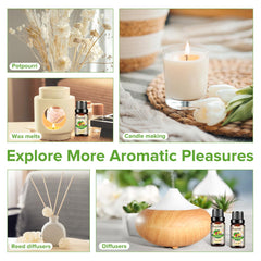 PHATOIL diffuser dispersion captured delivering a gentle scent cloud for relaxing spaces