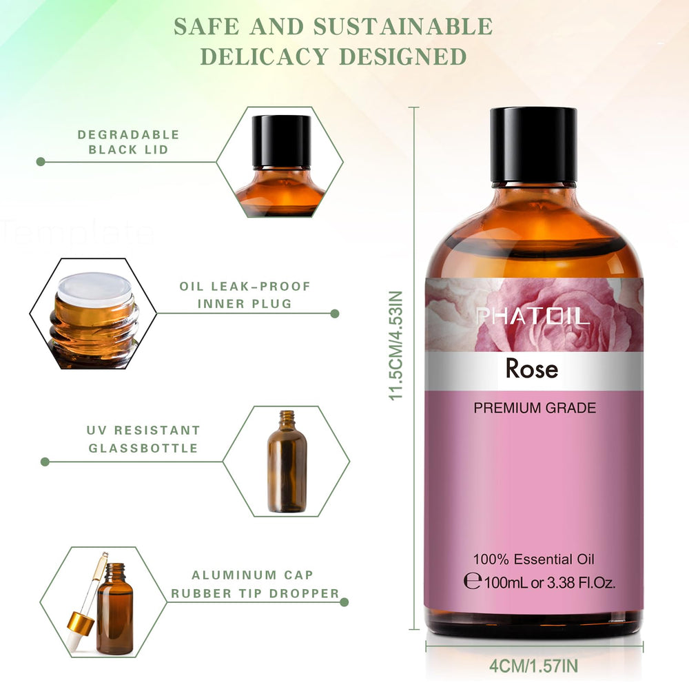 PHATOIL rose oil for DIY candles and soaps