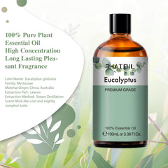 PHATOIL eucalyptus oil used in diffusers to refresh spaces