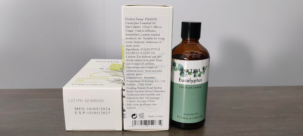 PHATOIL eucalyptus oil enhances ambient scent in any room
