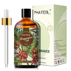 PHATOIL fragrance oil dropper enabling precise aroma blending for diffusers and candles.