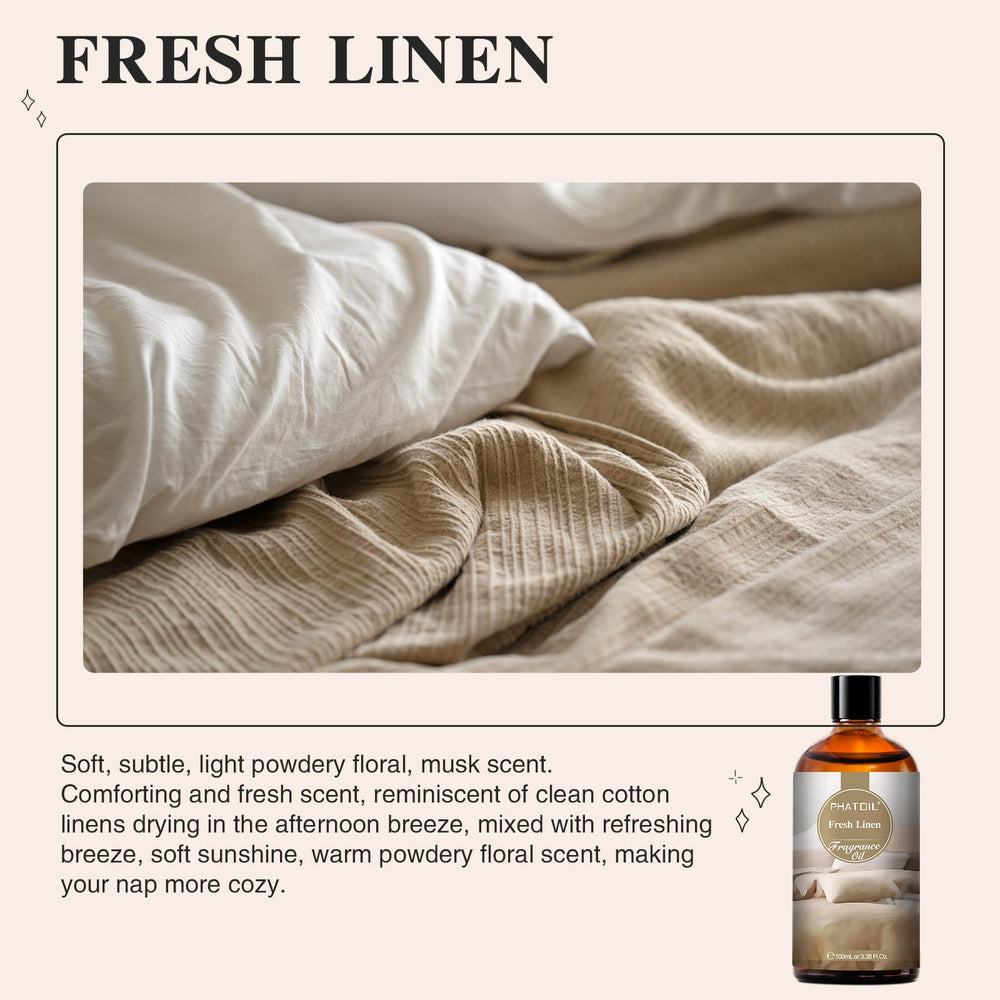 PHATOIL Fresh Linen Oil used in DIY soaps for a delicate scent.