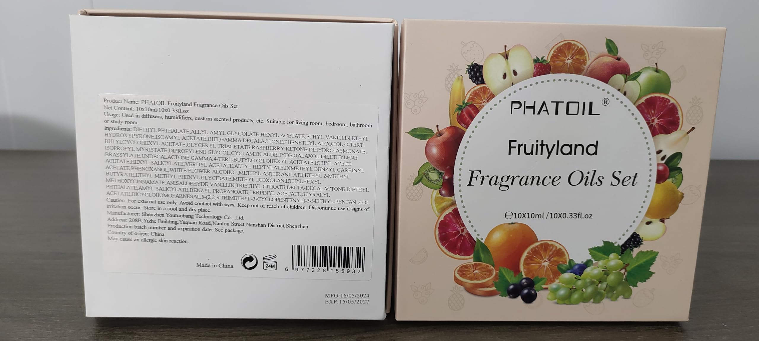 PHATOIL home fragrance ambience shown as a cozy, inviting living space