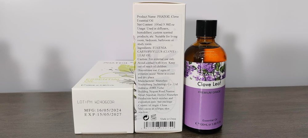 PHATOIL clove oil in this bottle supports consistent blends.