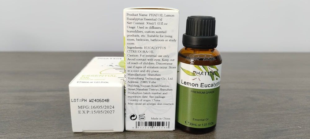 PHATOIL Lemon Eucalyptus essential oil in aromatherapy uses