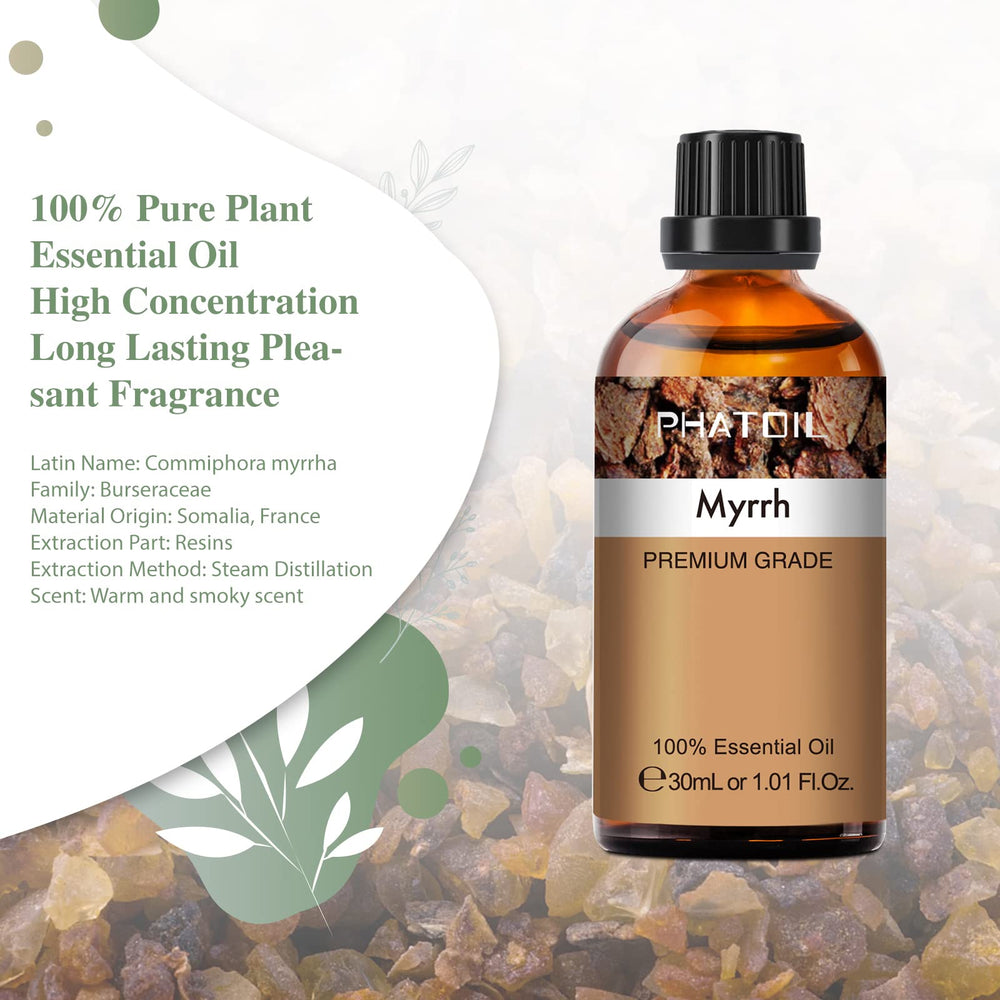 PHATOIL Myrrh oil with built-in dropper for precise pouring