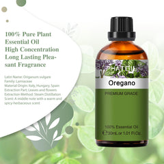 PHATOIL Oregano essential oil suitable for diffusers to scent spaces.