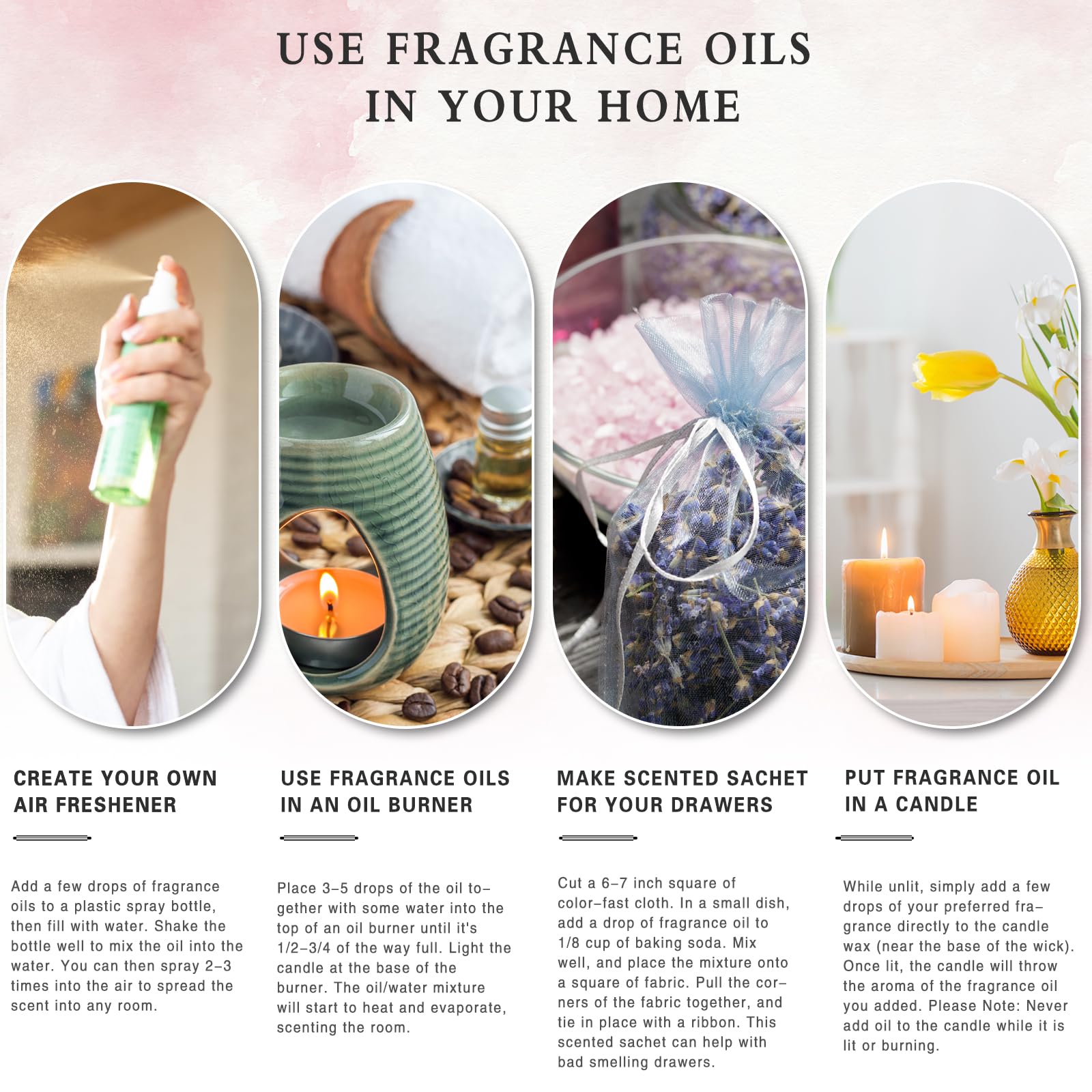PHATOIL room spray with coffee oil for quick refresh in any room.