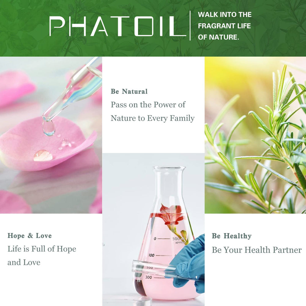 PHATOIL Spearmint essential oil for bath bombs elevates spa-like aroma.