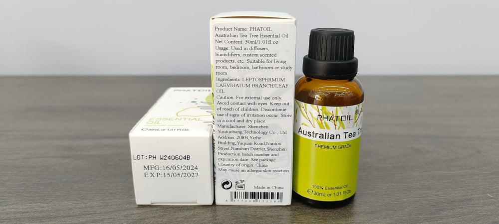 PHATOIL gift packaging showcases premium quality for aromatherapy lovers.