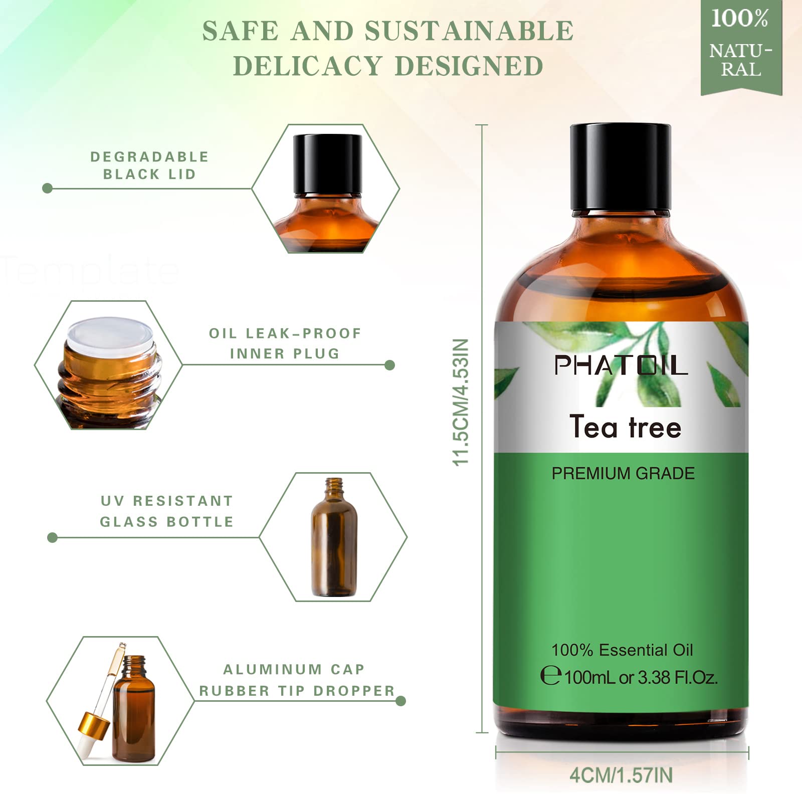 PHATOIL Tea Tree Oil perfect for DIY soaps and candles.