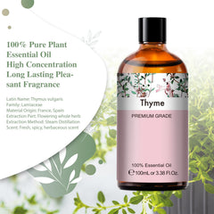 PHATOIL Thyme oil used for candle making and aromatic crafts.