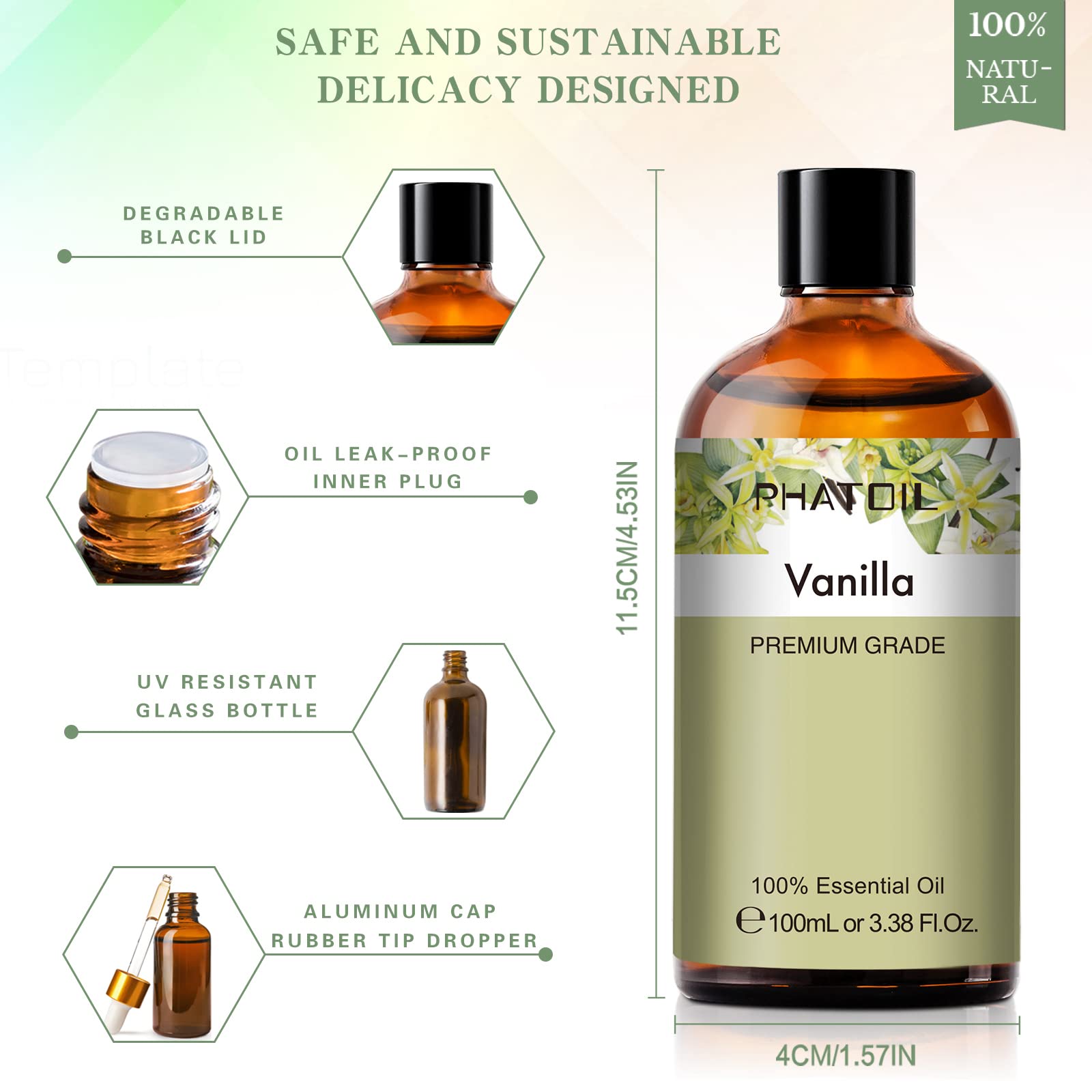 PHATOIL vanilla oil for DIY candles, soaps, and crafts.
