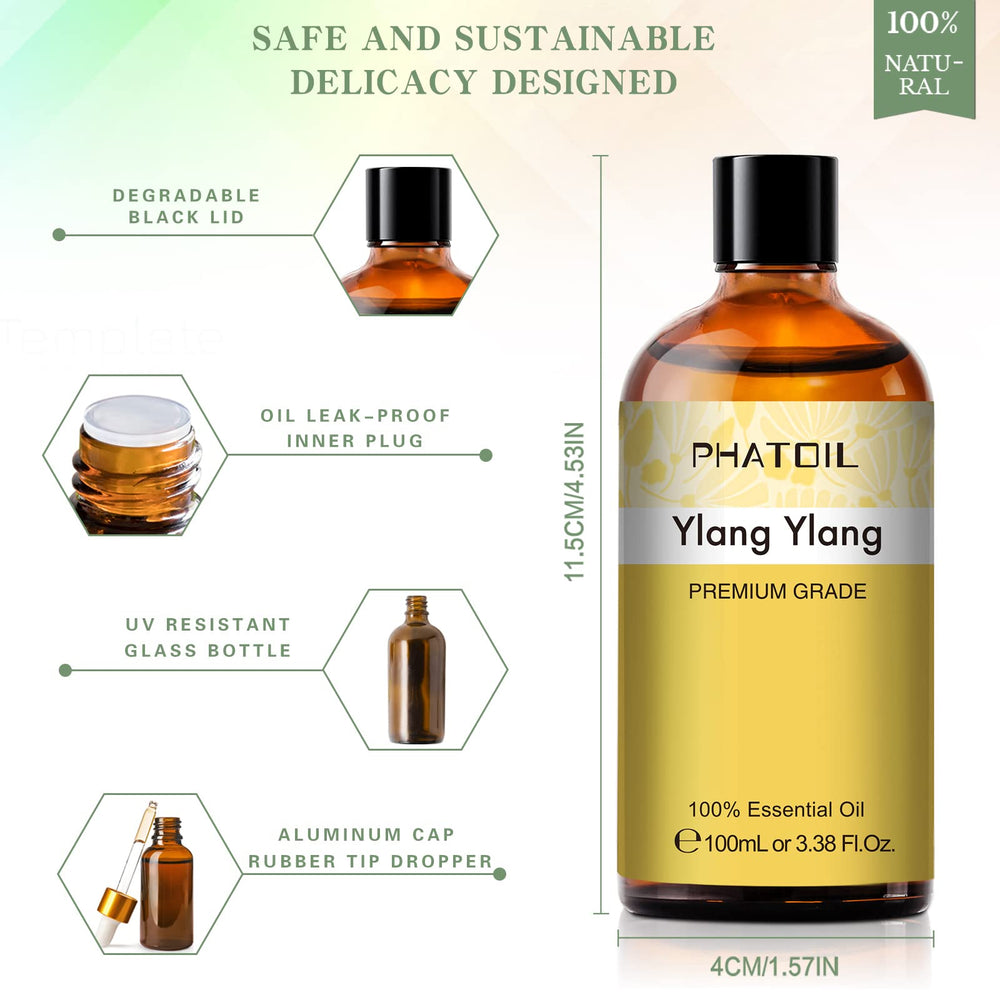 PHATOIL Ylang Ylang oil used in soap and candle making projects