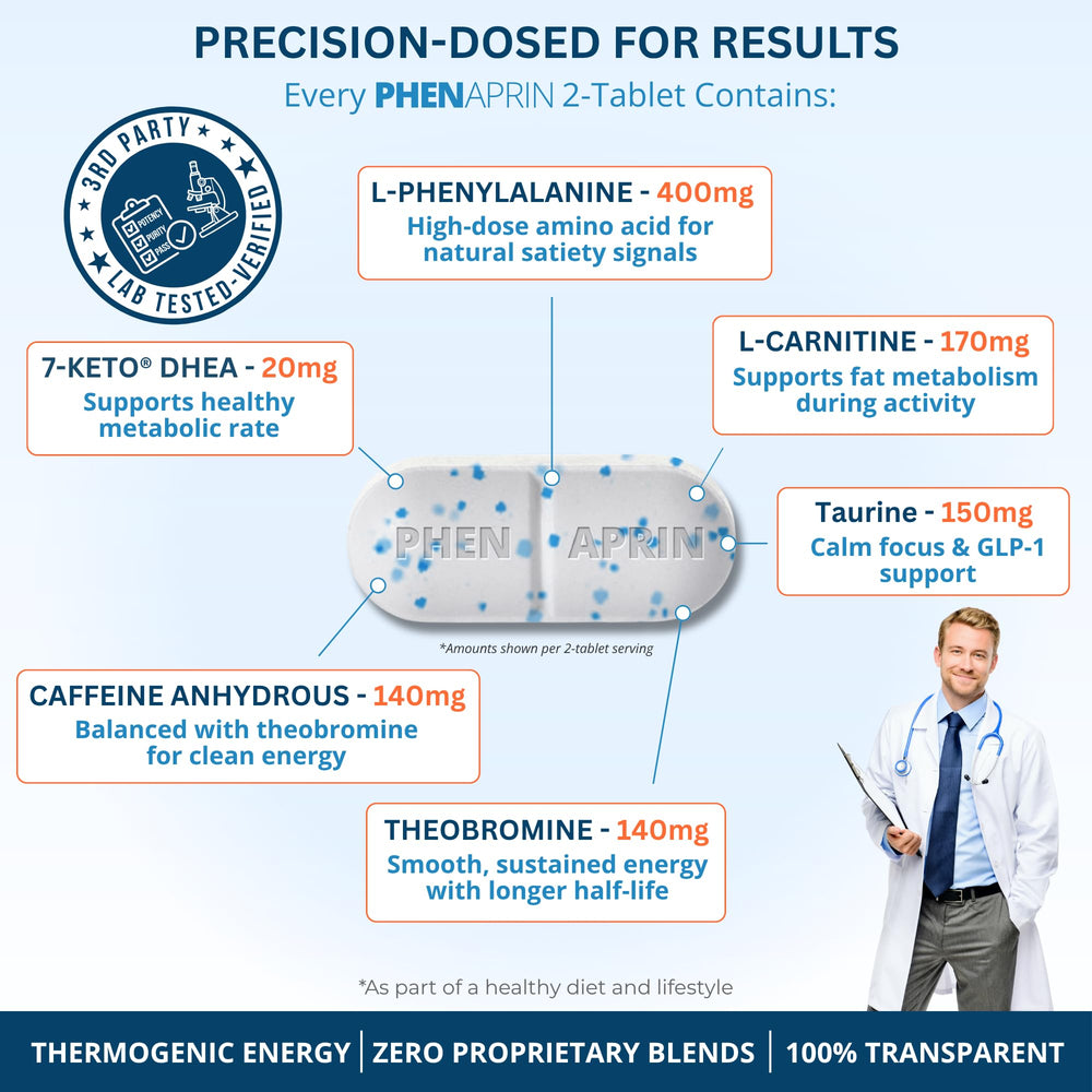 PhenAprin cravings control image illustrating snack-free lifestyle support.