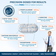 PhenAprin cravings control image illustrating snack-free lifestyle support.