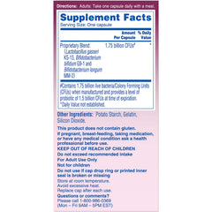 Phillips' Colon Health label close-up highlights product name and 4-in-1 purpose