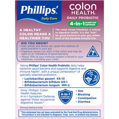 Phillips' Colon Health bottle with two-pack display for savings