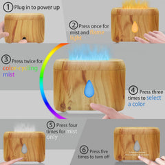 Phimuezl Auto-off protection diffuser prevents overflow and saves energy.