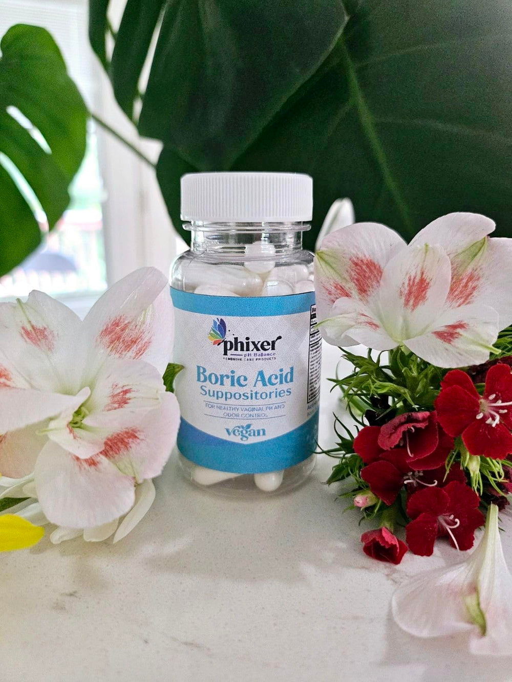 Phixer pH Balance used at bedtime for nightly comfort.