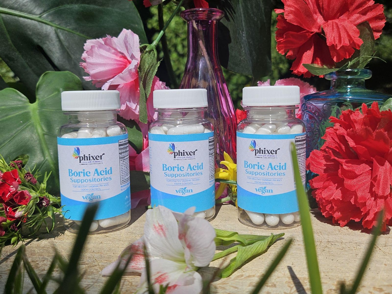 Phixer pH Balance dosage label supports safe use and guidance.