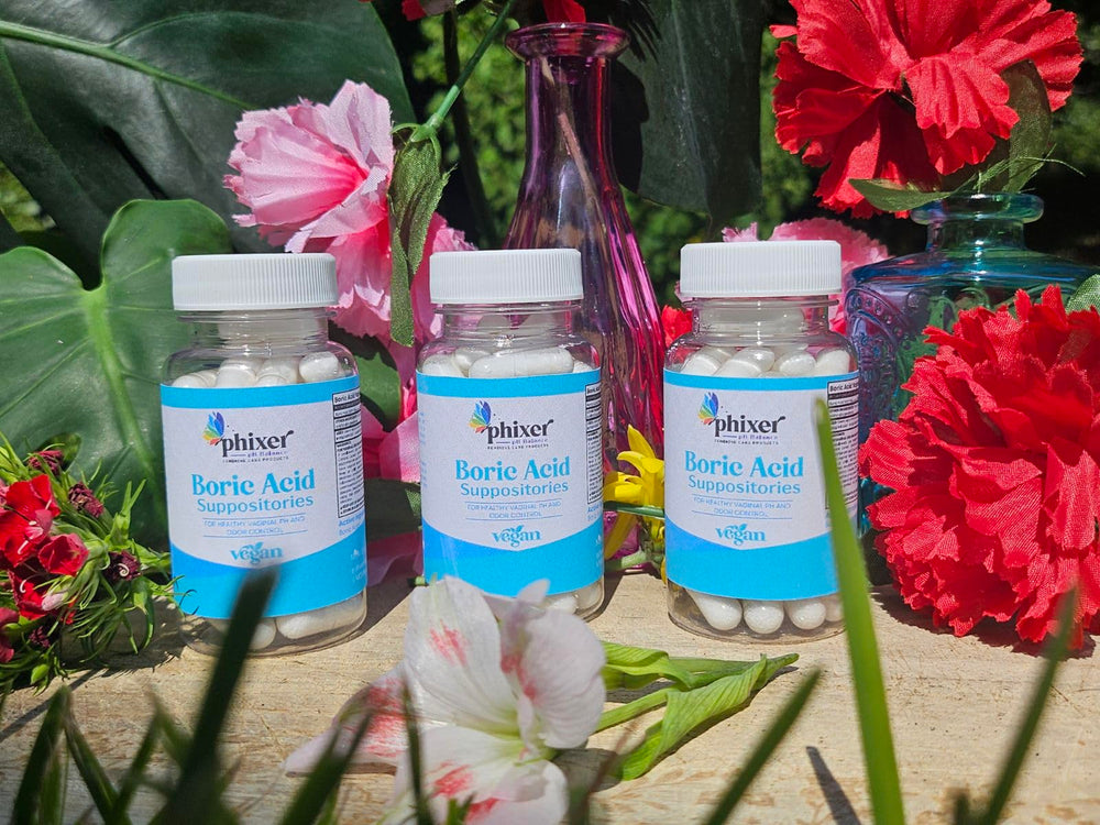 Phixer pH Balance dosage label supports safe use and guidance.