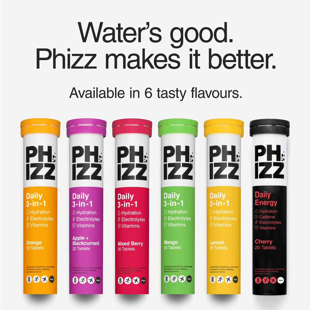 Phizz vegan, gluten-free formula with no artificial flavors.