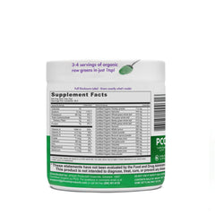 Phresh Greens gluten-free label emphasizes clean, allergen-friendly green nutrition.