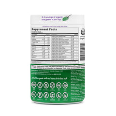 Phresh Greens scoop beside powder for quick, convenient mixes