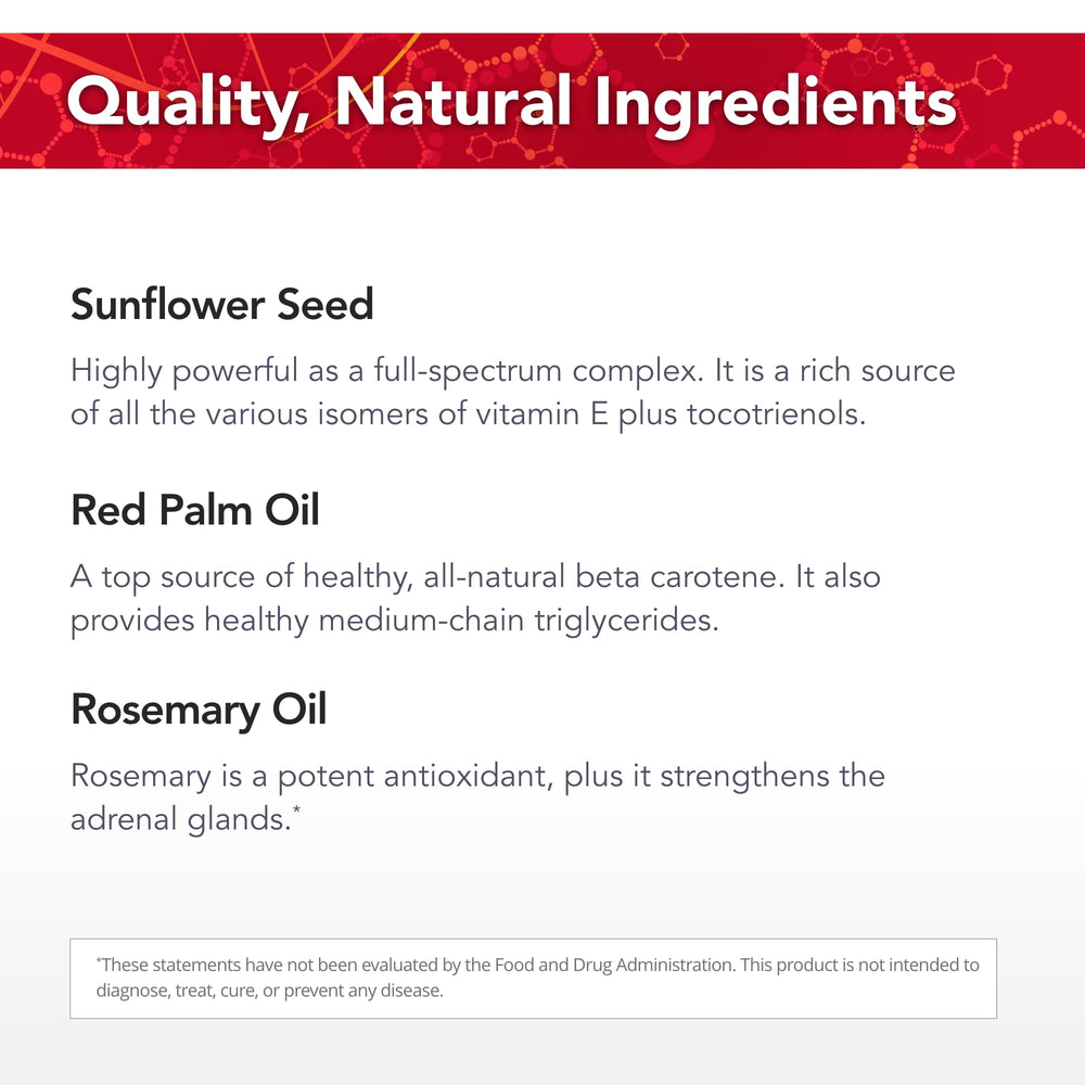 Physician's Strength Power-E golden oil texture in amber bottle.