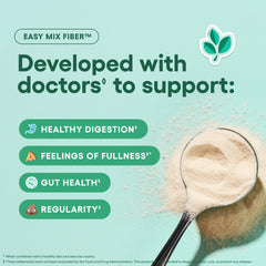 Physician's Choice Easy Mix Fiber blends smoothly without grit in beverages