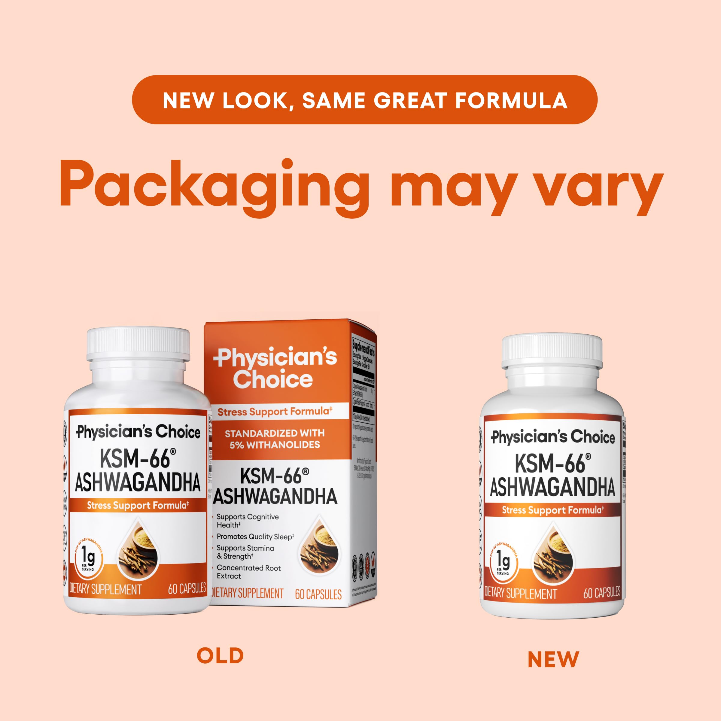 Physician's CHOICE 60 vegan capsules packaging for convenient daily use.