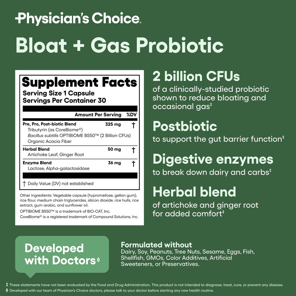 Physician's CHOICE product shot for meal-time daily intake