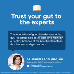 Physician's CHOICE delayed-release capsules protect live cultures