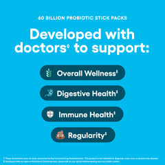 Physicians Choice travel-friendly probiotic sticks for everyday use and on-the-go routines.